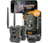 Spypoint Fototrappola FLEX-M – 28 MP, foto e video, visione notturna, app gratuita – Twin Pack