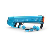 Spyra Gravity Spyra Gravity, potente lanciatore elettrico ad acqua, 4 bombe d'acqua ; acqua riutilizzabili, indicatore a LED, distanza di 16 m, giocattolo per piscina estiva