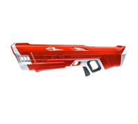 Spyra Three™ Pistola ad acqua elettrica, ricarica automatica, 3 modalità di gioco, sparo a LED e indicatore di batteria, portata 15 m, giocattolo estivo premium (rosso)