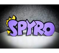 Spyro Action Figure Nerd Geek Gift Collection Edition Fan Art Gamer