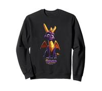 Spyro Adorable Purple Dragon Retro Video Game Icon Felpa