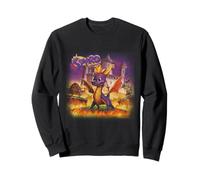 Spyro Classic Cover Art Colorful Dragon Retro Video Game Felpa