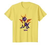 Spyro Purple Adorably Ferocious Dragon Action Pose Maglietta