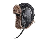 SPYXGS Bomber Cappelli Uomo Inverno Femminile Caldo Paraorecchie Russo Ushanka Trapper Hat Aviator Trooper Cappelli da Sci da Neve