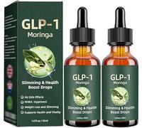 SPZV GLP-1 Moringa Health Boost Gocce, SPZV Moringa GLP-1Drops, SPZV GLP-1 Gocce, estratto vegetale naturale concentrato (2 pezzi)