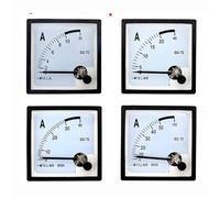 SQ-72 lancette 72 x 72 mm AC amperometro 1A 2A 3A 5A 10A 15A 20A 30A 50A SQ-72 analogico AMP metro 72 x 72 mm, dimensioni CZ-72 1 pezzo (500A (5A))