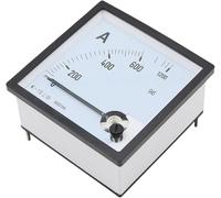 SQ-96 Tipo puntatore Amperometro CA 2 volte Tipo di sovraccarico 50/5A 100/5A 500/5A Gamma Amperometro analogico Pannello calibro 96x96mm(100A(5A))