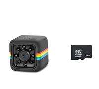 SQ11 - Mini videocamera sportiva senza fili, con visione notturna 1080P HD, micro DVR, video DV + scheda micro SD 128 G