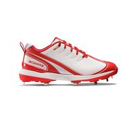 SQAIRZ GFP2 - Tacchetti da softball da donna in metallo, 9 tacchetti SmartTraction Fastpitch con punta larga, tacchetti da softball per donne su prato, Bomba alla ciliegia, 38 EU