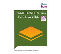 SQE2 Written Skills for Lawyers 5e