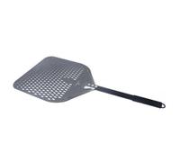 SQIANKUN Pala Per Pizza Pala For Pizza Rettangolare Perforata Da 14/13/12 Pollici, For Con Rivestimento Duro In Alluminio, Paletta For, Strumento For Corto(14 inch Pizza Peel)