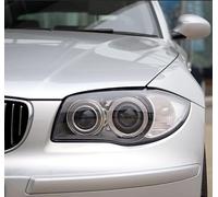 SQIFBA Anteriore del Faro Lente Trasparente della Copertura per BMW per Serie 1 E82 E87 2008 2009 2010 2011 Fari Paralume Lampada di Vetro Borsette LED Faro Lente Anteriore(Sinistra)