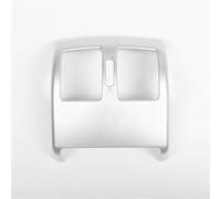 SQIFBA Interni Auto ABS Posteriore Aria Condizionata Vent Cornice Decorativa Uscita Aria Trim Adesivi per Mercedes per Benz Classe C W204 2009-2014 Accessori Auto Decorazioni Auto(Argento)