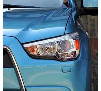 SQIFBA per Mitsubishi ASX per Strength Dazzle 2013-2018 Auto Faro Ombra Faro Copriobiettivo Paralume Trasparente Caps Lampada in Vetro Shell LED Faro Lente Anteriore(Sinistra)