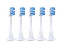 SQING 5 testine di ricambio for spazzolino da denti for T300 T500, spazzolino elettrico sonico, ugelli morbidi for spazzolino da denti.(5 blue soft)