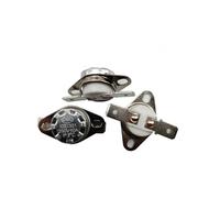 SQING 50PCS Termostato KSD301 10A Interruttore di Temperatura Normalmente Chiuso Controllo Termico 165C 180C 200C 210 240C 260C 280C 300C Gradi(160C Normal Closed)