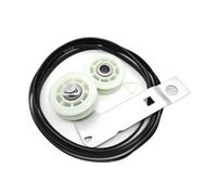 SQING 661570 W10837240 279640 Puleggia folle della cinghia del tamburo dell'asciugatrice adatta for asciugatrici - Sostituisce 661570VP 661570V