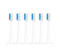 SQING Compatibile con la Testina dello spazzolino Elettrico T100/T300/T500 DDYS01SKS/MES601/T700 Sostituzione 1383(New Clean BU 6 PCS)