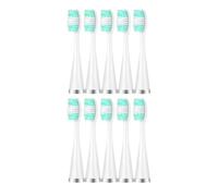 SQING Testina for spazzolino da Denti da 10 Pezzi/Lotto for testine di Ricambio(10pcs White)