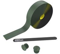 SQlab Nastro appendiabiti 714, nastro manubrio per biciclette ghiaia, nastro per biciclette verde, taglia unica