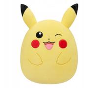 POKEMON - Winking Pikachu - Medium Squishmallow Pl ACC NUOVO