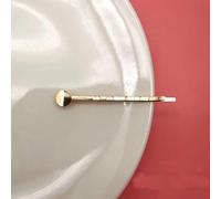 SQMSK 3.5-7CM 20 pz Fermagli per Capelli in Metallo Dorato Vassoio Mollette per Capelli Vassoio Forcine per Capelli con Vassoio Vuoto Cornice Rotonda Impostazioni Vassoi per Forcina per Capelli Fai da