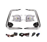 Sqnbra Auto Fari Nebbia LED DRL Per Toyota Per Corolla 2019 2020 2021 Per Levin Lampada Della Nebbia Paraurti Anteriore Guida Indicatori Direzione Chrome Trim Kit