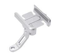 Sqnbra Per MSX125 Per MSX125SF Per Grom 125 Per MSX Moto Supporto Telefono Mobile Di Navigazione GPS Staffa Montaggio Staffa Di Navigazione(Mirror holder Silver)