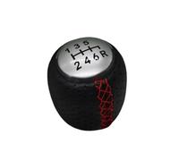 Sqnbra Pomello Del Cambio A 5/6 Velocità Per ALFA Per ROMEO 159 Per BRERA Per SPIDER 2005-2011 55344557 Pomello Cambio Testa(6R-red)