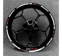 SQNYDH Adesivi Mozzo Ruota Set Completo Adesivo Riflettente per Mozzo Ruota Moto Striscia Notturna per Yamaha YZF R7 YZF-R7 YZFR7 Adesivo per Mozzo Ruota Moto Cerchioni Adesivo(Colore 3)