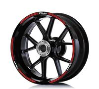 SQNYDH Adesivi Mozzo Ruota Set Completo Strisce Adesive per Cerchi Moto per Yamaha Tmax500 Tmax-500 Tmax 500 Adesivi Riflettenti per Cerchi Moto Cerchioni Adesivo(Colore 3)