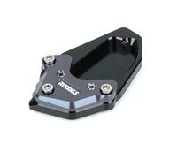 SQNYDH Cavalletto Laterale per Motocicletta, Supporto per BMW R1300GS R 1300 GS 2023 2024 R 1300GS, Piastra di Estensione Allargata Cuscinetto Staffa Laterale Moto(Titanio)