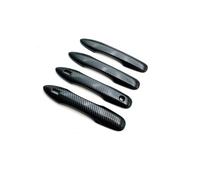 SQNYDH Copertura Maniglia Coprimaniglia Esterna Per Auto Per Toyota, Per Corolla, Per Cross 2020-2025 Coperture Decorative Esterne Gusci Protettivi Cromo Porta Esterna Auto(Nero)