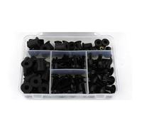 SQNYDH Kit Viti Bulloni Carenatura Moto Kit di Bulloni per Carenatura Moto per Ducati Super Sport 620s 800ss 1000ss, Viti, Dadi E Elementi di Fissaggio per Parabrezza Cupolino(Nero)