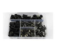 SQNYDH Kit Viti Bulloni Carenatura Moto Kit di Bulloni per Carenatura Moto per Ducati Super Sport 620s 800ss 1000ss, Viti, Dadi E Elementi di Fissaggio per Parabrezza Cupolino(Titanio)