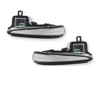 SQOFHA Indicatori di Direzione 2 Pezzi Per Toyota Per Alphard Per Vellfire AH30 Per Tacoma Per RAV4 DRL Specchio Laterale Indicatore Di Direzione Gruppo Luce(Clear Lens)