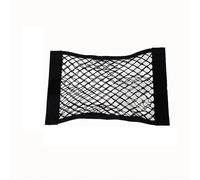 SQOFHFB Reti per Auto Organizer Universale per Bagagliaio in Rete Elastica Nera con Adesivi Magici Tasche Portaoggetti per Sedile Posteriore Accessori per Auto Rete Elastica(25cm x 50cm)
