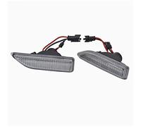 SQOFJDF 2421240031Luce Intermittente Dinamica Flowing Water Repeater Indicator Dynamic LED Side Marker Turn Signal Light For Mini For Countryman For F60 2017-2020 Car Styling(Dynamic Crystal)