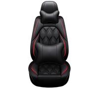 SQOFJDF Copri-Sedile Coprisedili Coprisedile Per Auto In Pelle 5 Posti Per Tutti I Modelli Per A6L R8 Q3 Q5 Q7 S4 RS TT Per Quattro A7 A8 A3 A4 A5 Accessori(Black pillow)