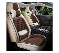 SQOFJDF Copri-Sedile Coprisedili Coprisedile Universale Per Auto Per Bmw Per Serie 4 Tutte Le Per Modelli F32 F33 F36 G22 G23 G26 Accessori Interni(Luxury Beige Coffee 5 Seat)