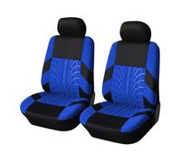 SQOFJDF Copri-Sedile Coprisedili Coprisedili Per Auto Traspiranti Per Set Completo Per Per Q2 Universale Per Protezione Per Seggiolino Con Panca Divisa Anteriore/posteriore(BLUE-2pcs)