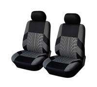 SQOFJDF Copri-Sedile Coprisedili Coprisedili Per Auto Traspiranti Set Completo Per Jetta 5 Universale Per Protezione Per Seggiolino Con Panca Divisa Anteriore/posteriore(GRAY-2pcs)