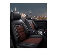 SQOFJDF Copri-Sedile Coprisedili Per tutti i modelli per A6L R8 Q3 Q5 Q7 S4 RS TT Per Quattro A7 A8 A3 A4 A5 Coprisedili Per Auto In Pelle Accessori(1PCS Black Coffee1)