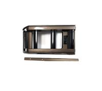 SQOFJDF Portapacchi Auto Accesso al Portapacchi con Scala Sollevabile Pieghevole per Defender 110 L851 2020-2024 Portatutto Portapacchi(Gondwana Stone)