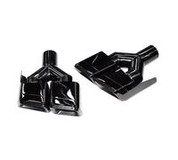 SQOFJDF Silenziatore per Mercedes per Benz Classe CLS W218 2011-2018 per AMG CLS63 Tubo di Scarico Punta Marmitta Quadrupla Nera Punta Scarico(Black A)