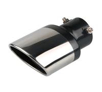 SQOFJDF Terminale di Scarico Coperture per Tubi di Punta Silenziatore di Scarico Acciaio Inossidabile per Koleos per Clio per Scenic per Megane per Duster per Twingo Terminale Scarico Auto(Straight)