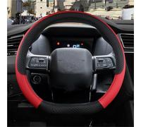 SQOFJGIGN Copri Volante per Citroen C4 2021-2023 Coprivolante Auto in Pelle PU Antiscivolo Accessori Auto Copri Volante per Auto(Rosso)