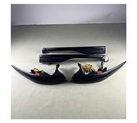 SQOFJGIGN Fanale Posteriore Dell'Auto Per Toyota Per Harrier Per Venza Across 2022 UP LED Auto Posteriore Attraverso Camion Lampada Set Completo Fanale Posteriore Auto Decorare Lampada(Nero)