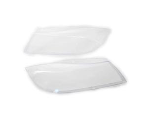SQOFJGIGN Faro dell'automobile Copri Lente per Fari Anteriori Auto per BMW E90 E91 3 2005 2006 2007 2008 Paralume in Vetro Trasparente per Fari Auto(Pair)
