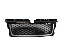SQOFJGIGN Griglia radiatore per Land per Range per Sport per Rover L320/L 320 2005-2009 Auto Paraurti Anteriore Griglia Pannello Centrale Esterno Superiore Paraurti Anteriore Griglia(Black Silver)